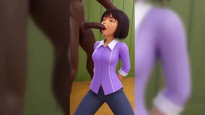 Melati gets her tight holes drilled by a massive BBC in this steamy 3D hentai