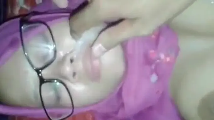 Watch mehuta swallow a hot load & get a cumshot in her mouth