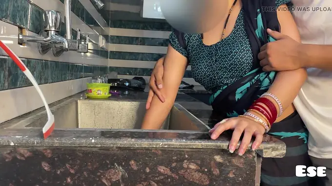 Bhabhi Impressed and Banged in the Kitchen - A Cougar's POV