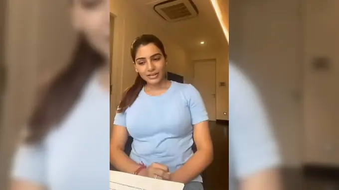 Samantha's massive Indian tits get more than just a workout from dirtyship