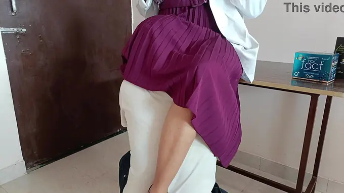 Hunter & Sonu's Indian doc polyclinic - Immense Indian patient gets pounded by patient's ginormous ebony schlong